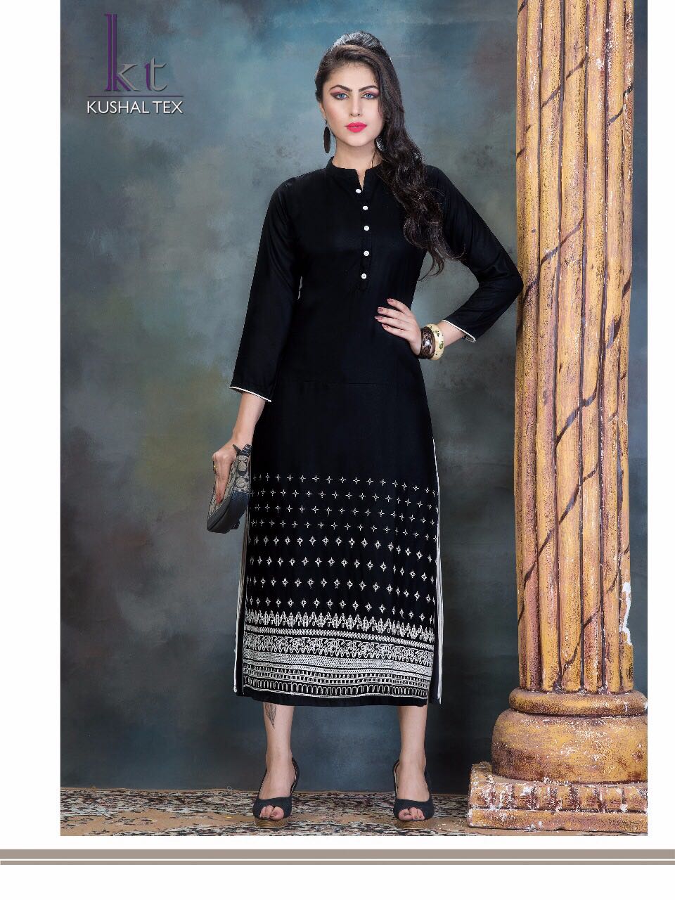 Aarika By Kushal Tex 306 To 315 Series Beautiful Colorful Stylish Fancy Casual Wear & Ethnic Wear Fancy Embroidered Kurtis At Wholesale Price