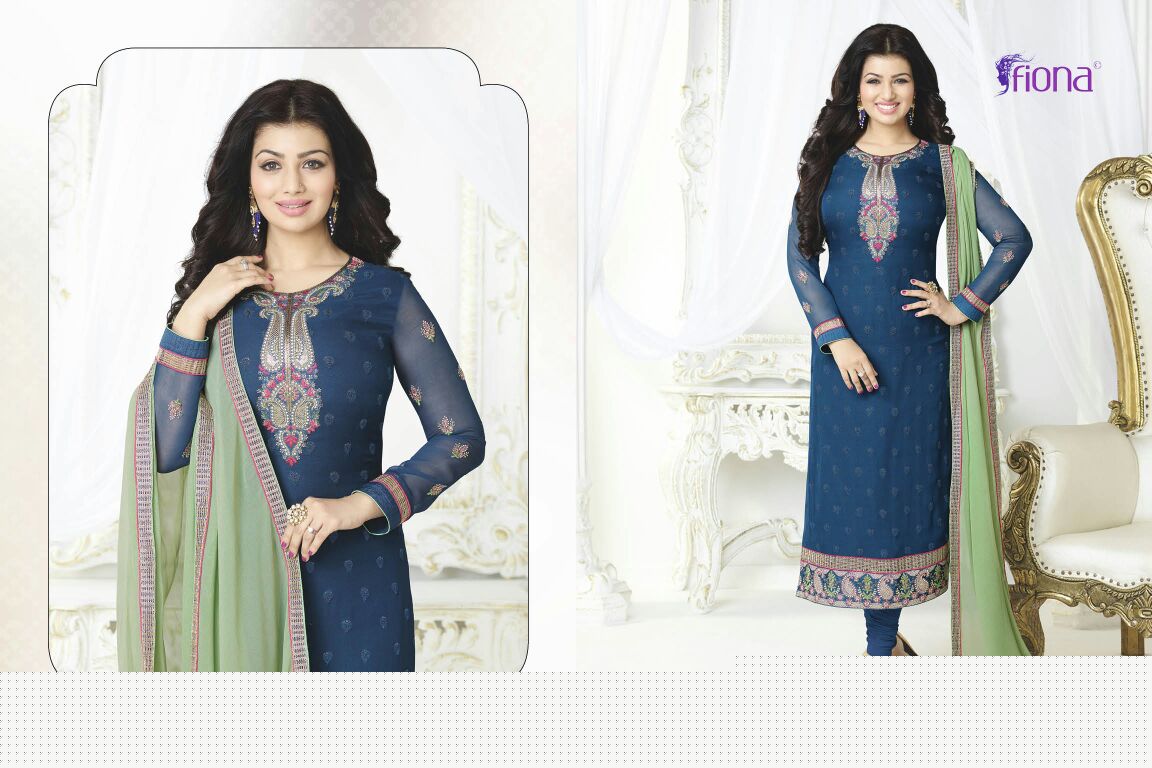 Aayesha Takia Vol-8 By Fiona 21111 To 21122 Series Bollywood Beautiful Stylish Designer Embroidered Party Wear Georgette Dresses At Wholesale Price