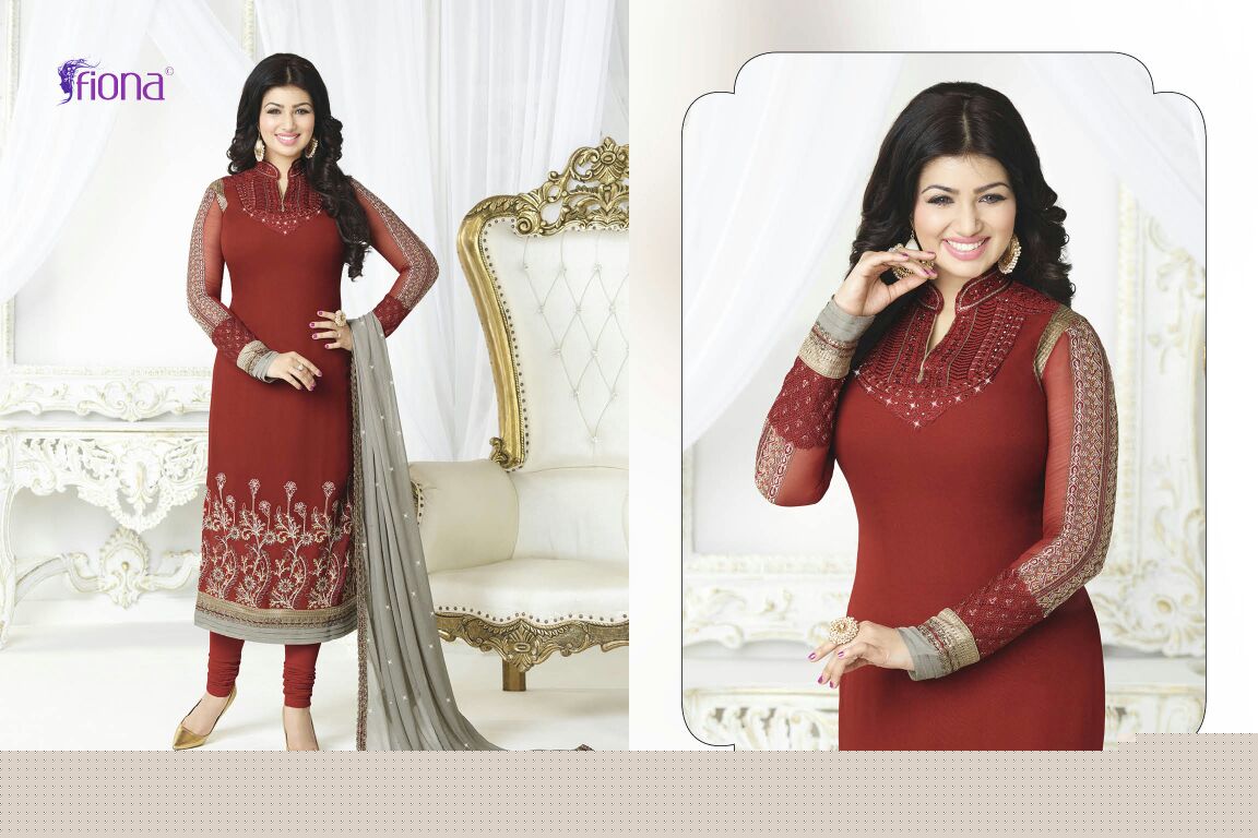 Aayesha Takia Vol-8 By Fiona 21111 To 21122 Series Bollywood Beautiful Stylish Designer Embroidered Party Wear Georgette Dresses At Wholesale Price