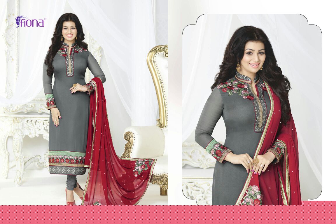 Aayesha Takia Vol-8 By Fiona 21111 To 21122 Series Bollywood Beautiful Stylish Designer Embroidered Party Wear Georgette Dresses At Wholesale Price