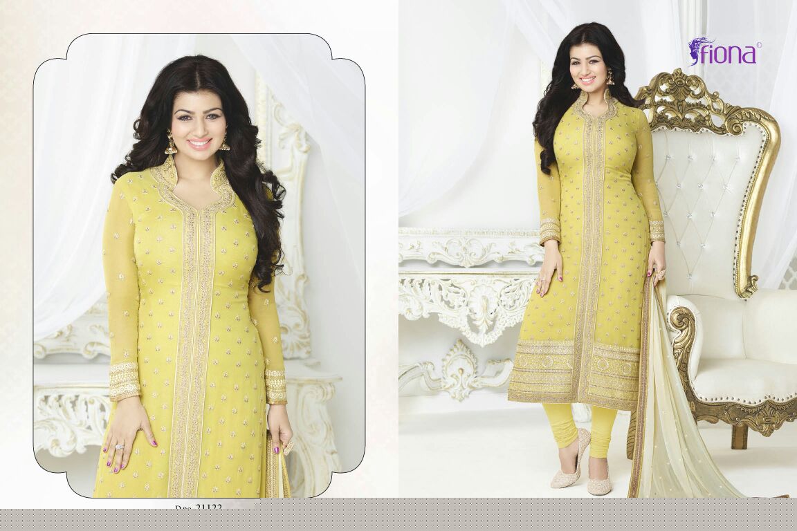 Aayesha Takia Vol-8 By Fiona 21111 To 21122 Series Bollywood Beautiful Stylish Designer Embroidered Party Wear Georgette Dresses At Wholesale Price
