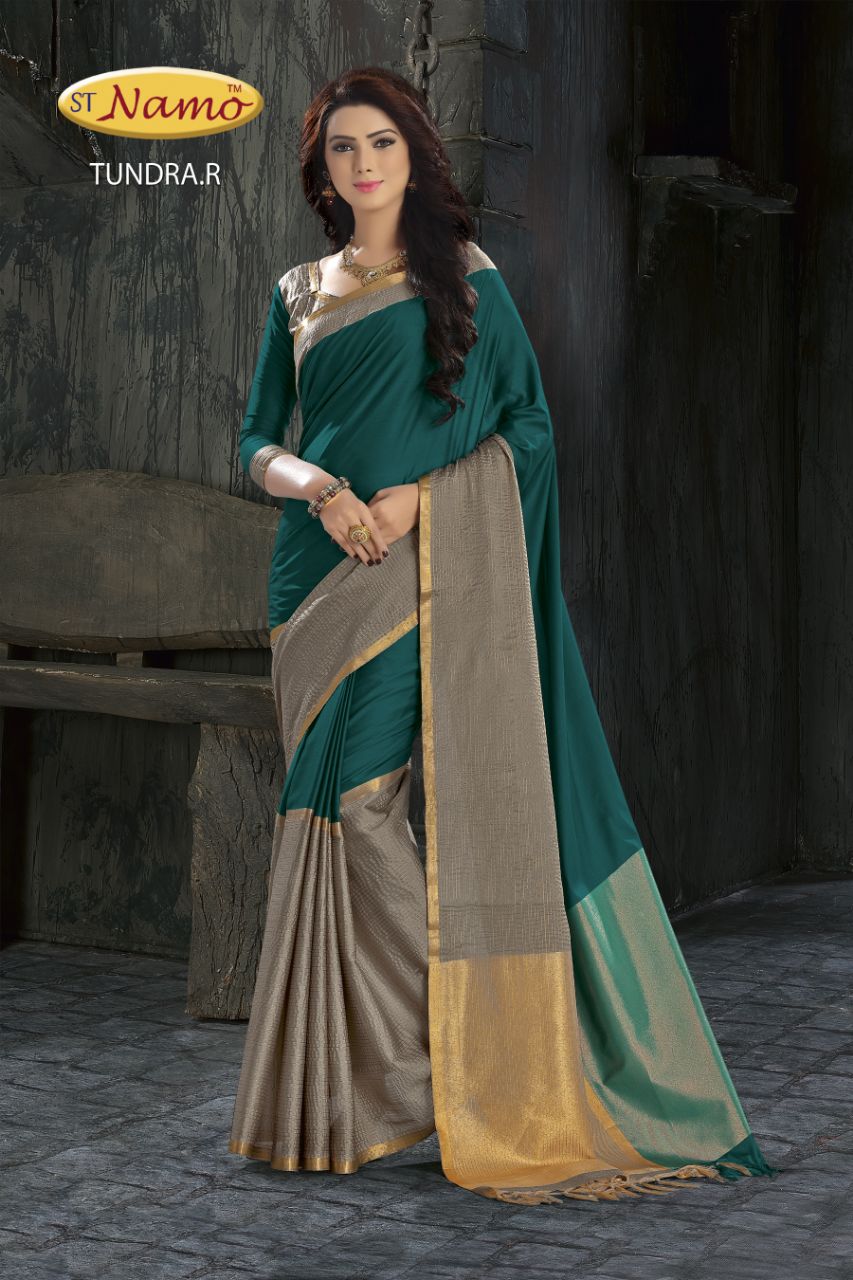 Adrina By St Namo 01 To 08 Series Beautiful Stylish Colorful Fancy Traditional Wear & Occasional Wear Cotton Printed Sarees At Wholesale Price