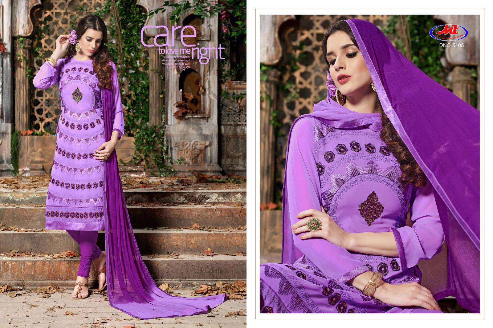 (sale)-ashmira By Manav Trendz 5101 To 5109 Series Beautiful Indian Suits With Embroidered Work Colorful Fancy Party Wear & Occasional Wear Heavy Georgette Dresses At Wholesale Price