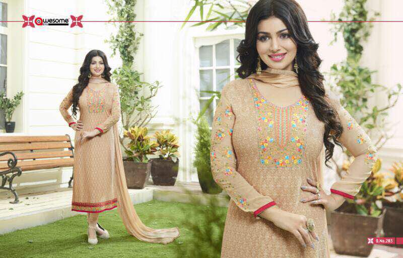 Awesome-2 201 To 207 Series By Dreamz Beautiful Embroidered Stylish Fancy Colorful Pretty Party Wear Casual Wear Occasional Wear Dresses At Wholesale Price
