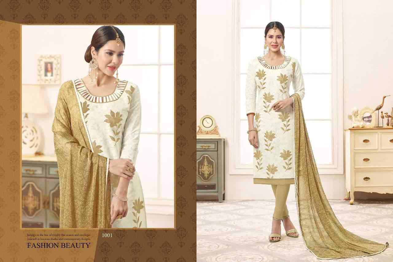 Baby Don Vol-13 By Rr Fashion 1001 To 1014 Series Beautiful Colorful Embroidered Fancy Casual Wear & Ethnic Wear Bombay Cotton Jacquard Printed Dresses At Wholesale Price