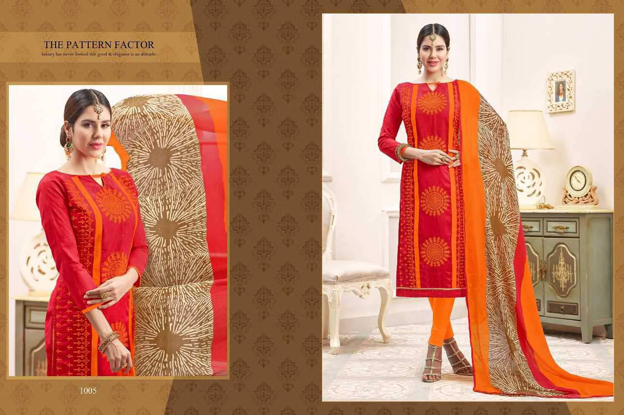 Baby Don Vol-13 By Rr Fashion 1001 To 1014 Series Beautiful Colorful Embroidered Fancy Casual Wear & Ethnic Wear Bombay Cotton Jacquard Printed Dresses At Wholesale Price
