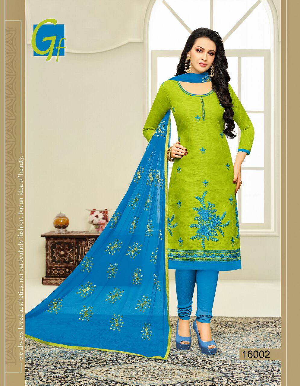 Barfi By Ganesh Fashion 16002 To 16017 Series Indian Beautiful Stylish Colorful Party Wear & Occasional Wear Cotton Embroidery Dresses At Wholesale Price