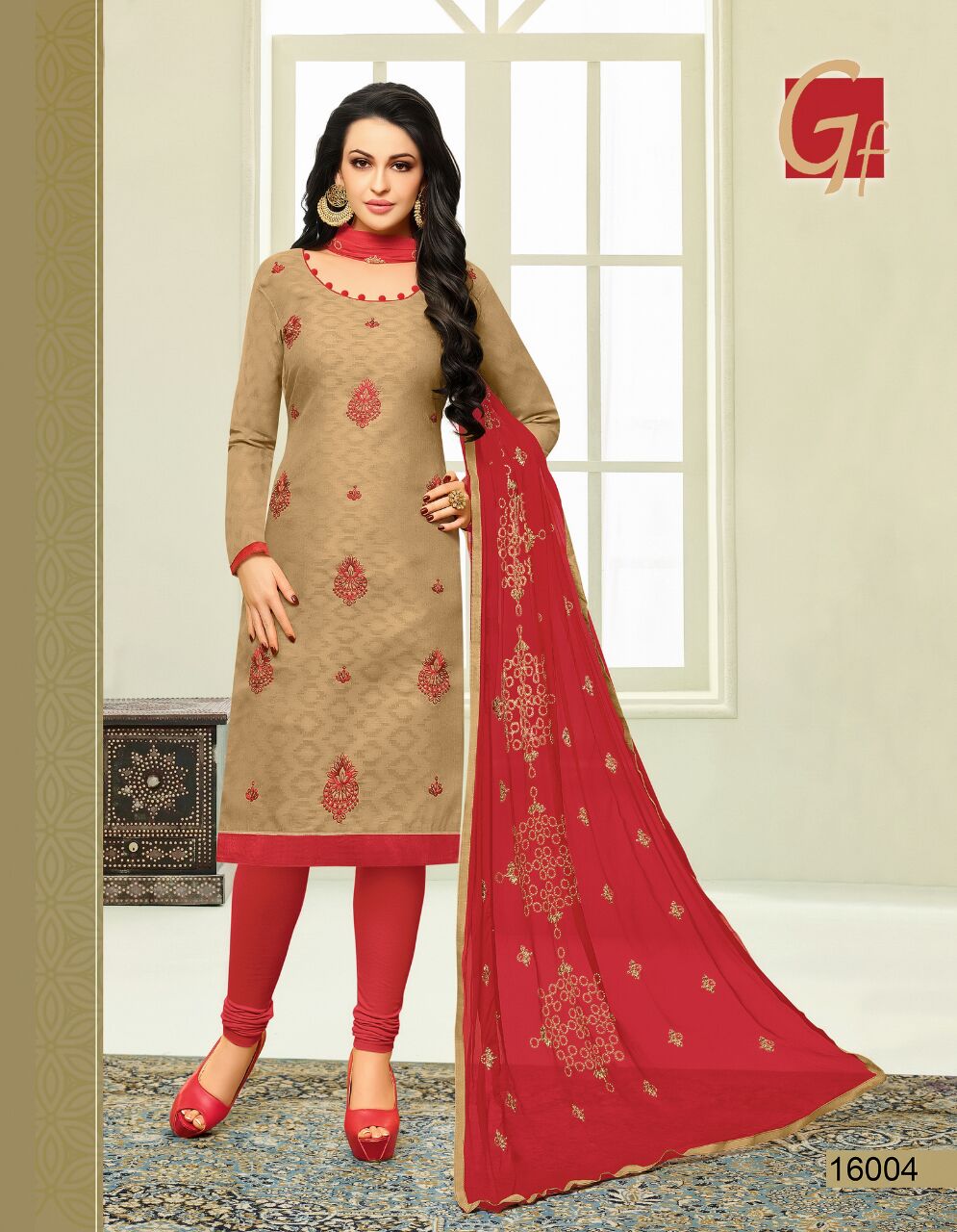 Barfi By Ganesh Fashion 16002 To 16017 Series Indian Beautiful Stylish Colorful Party Wear & Occasional Wear Cotton Embroidery Dresses At Wholesale Price