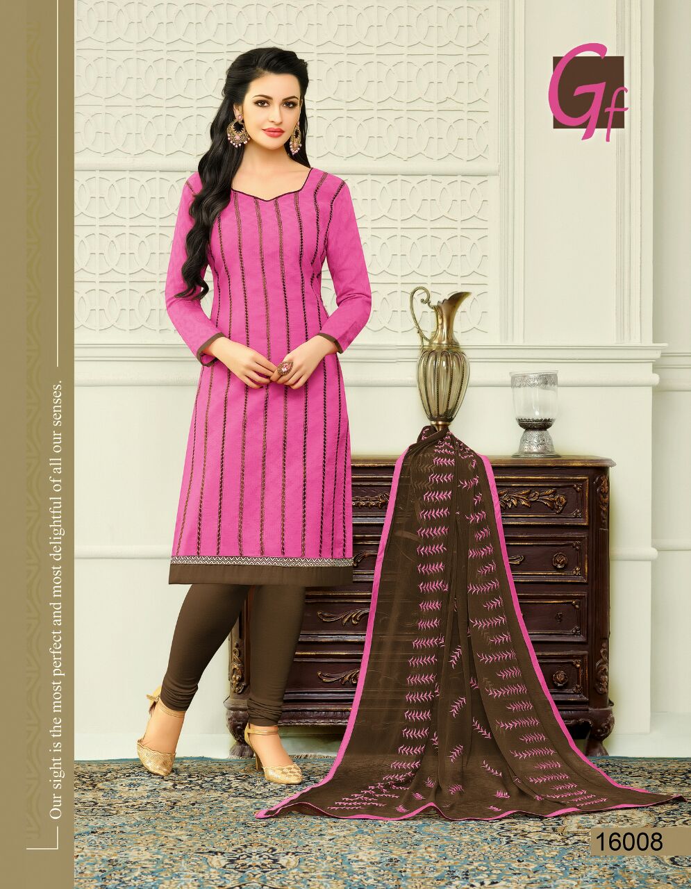 Barfi By Ganesh Fashion 16002 To 16017 Series Indian Beautiful Stylish Colorful Party Wear & Occasional Wear Cotton Embroidery Dresses At Wholesale Price