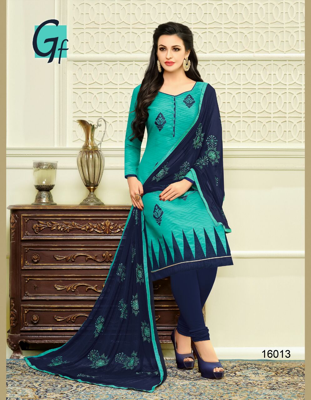Barfi By Ganesh Fashion 16002 To 16017 Series Indian Beautiful Stylish Colorful Party Wear & Occasional Wear Cotton Embroidery Dresses At Wholesale Price