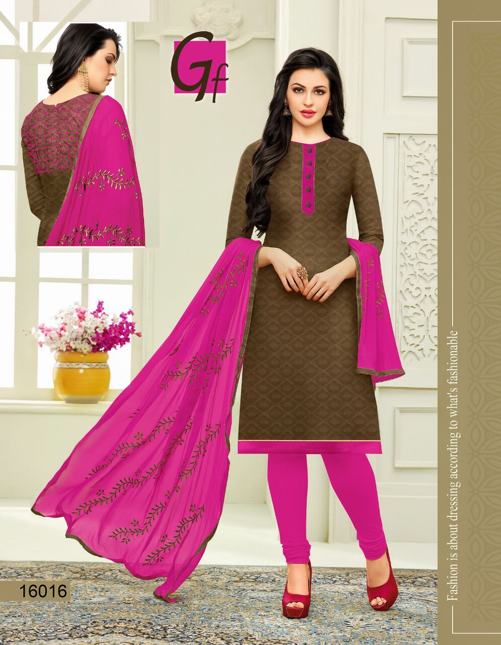 Barfi By Ganesh Fashion 16002 To 16017 Series Indian Beautiful Stylish Colorful Party Wear & Occasional Wear Cotton Embroidery Dresses At Wholesale Price