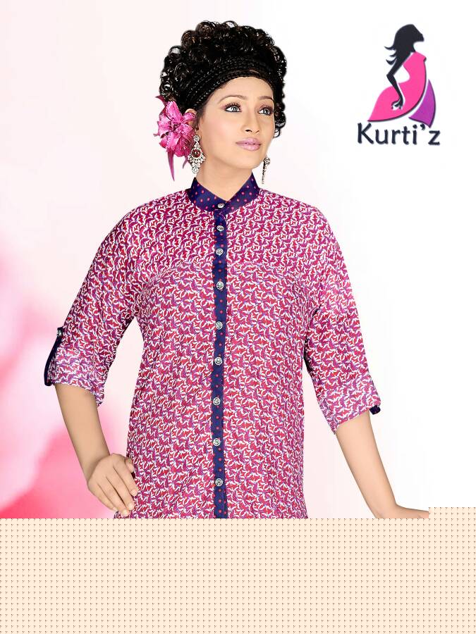 Cute Lady-1 01 To 04 Series By Kurti Z Beautiful Coolourful Stylish Fancy Pretty Party Wear Casual Wear Occasional Wear Printed Reyon Kurti At Wholesale Price