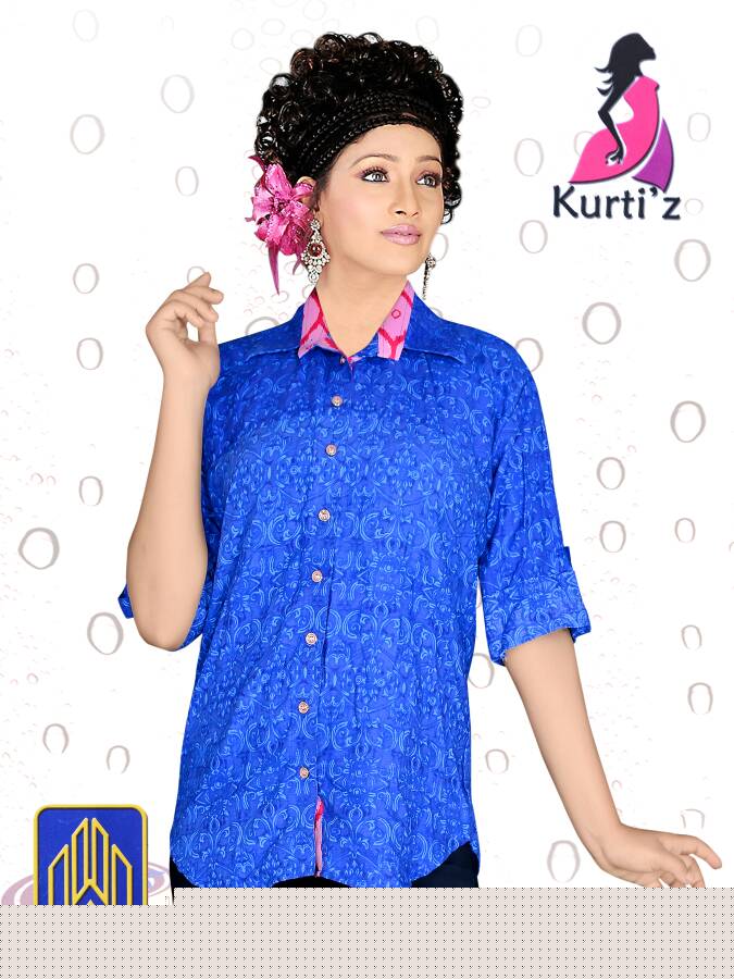 Cute Lady-1 01 To 04 Series By Kurti Z Beautiful Coolourful Stylish Fancy Pretty Party Wear Casual Wear Occasional Wear Printed Reyon Kurti At Wholesale Price