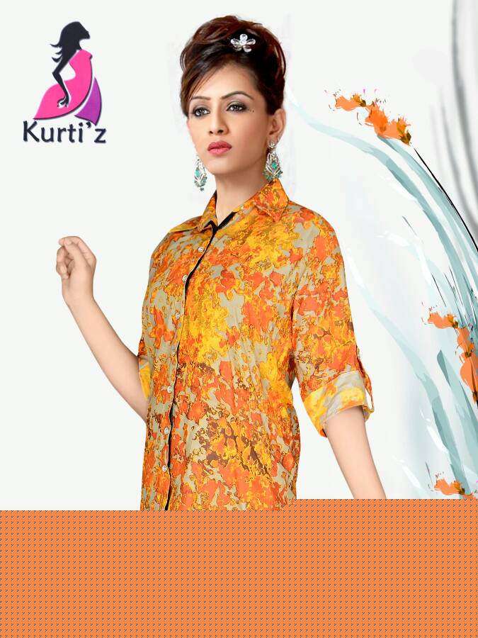 Cute Lady-1 01 To 04 Series By Kurti Z Beautiful Coolourful Stylish Fancy Pretty Party Wear Casual Wear Occasional Wear Printed Reyon Kurti At Wholesale Price