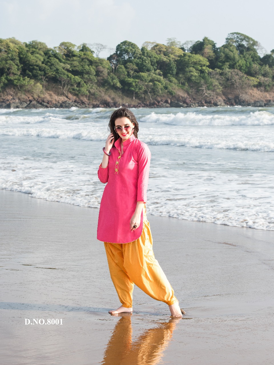 Dangal By Prime 8001 To 8004 Series Stylish Beautiful Colorful Fancy Casual Wear & Ready To Wear Cotton Kurtis At Wholesale Price
