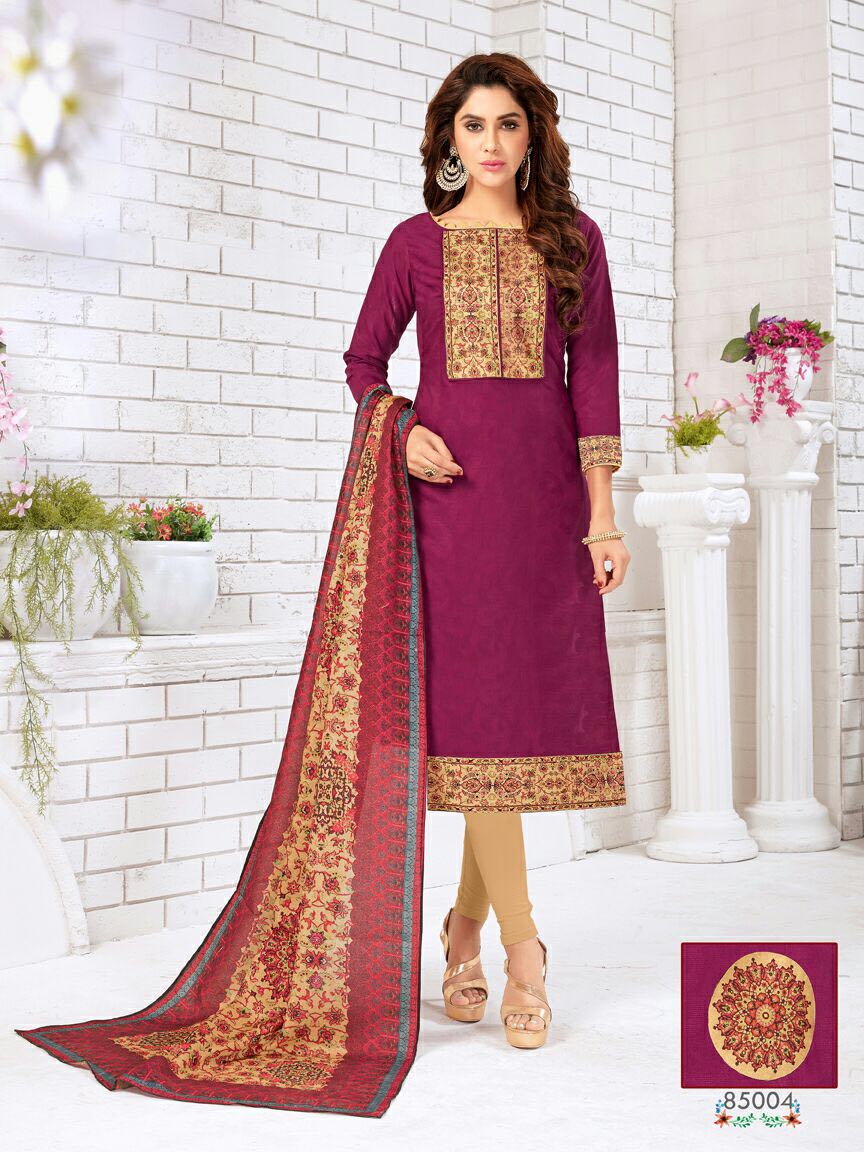 Digital World Vol-85 By B.g. Impex 85001 To 85010 Series Beautiful Colorful Stylish Fancy Casual Wear & Ethnic Wear Mumbai Jacquard Printed Dresses At Wholesale Price
