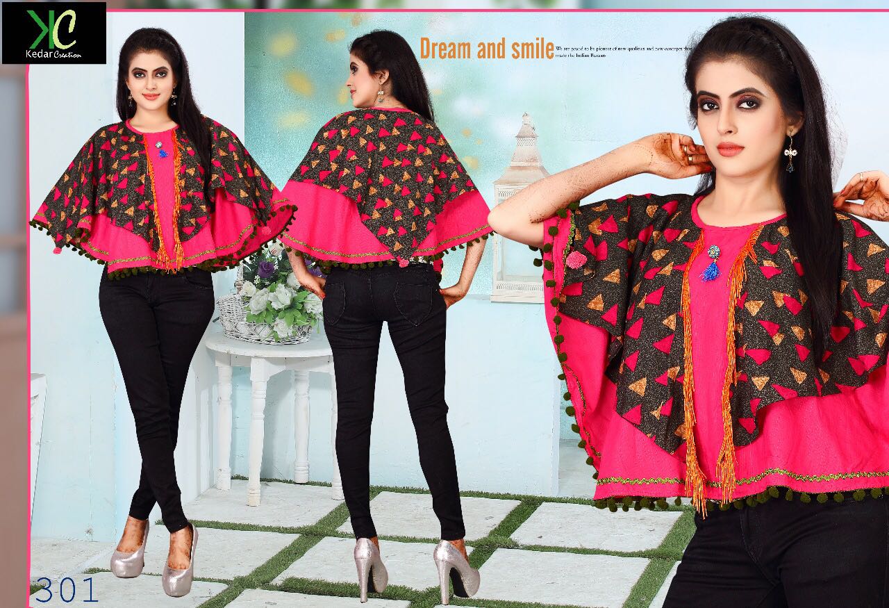Fd Vol-12 By Nakshatra 301 To 306 Series Stylish Beautiful Fancy Colorful Party Wear & Ethnic Wear Rayon Printed Kurtis At Wholesale Price