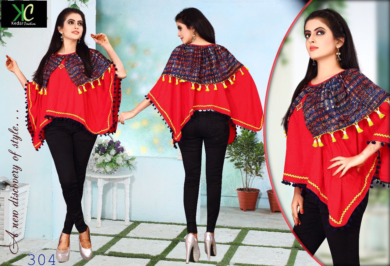 Fd Vol-12 By Nakshatra 301 To 306 Series Stylish Beautiful Fancy Colorful Party Wear & Ethnic Wear Rayon Printed Kurtis At Wholesale Price