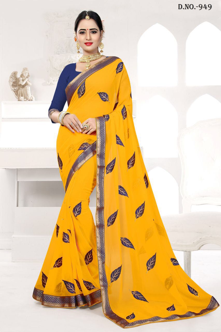 Fiona By Nari Fahion 941 To 955 Series Designer Stylish Beautiful Colorful Traditional Wear Party Wear Georgette Sarees At Wholesale Price