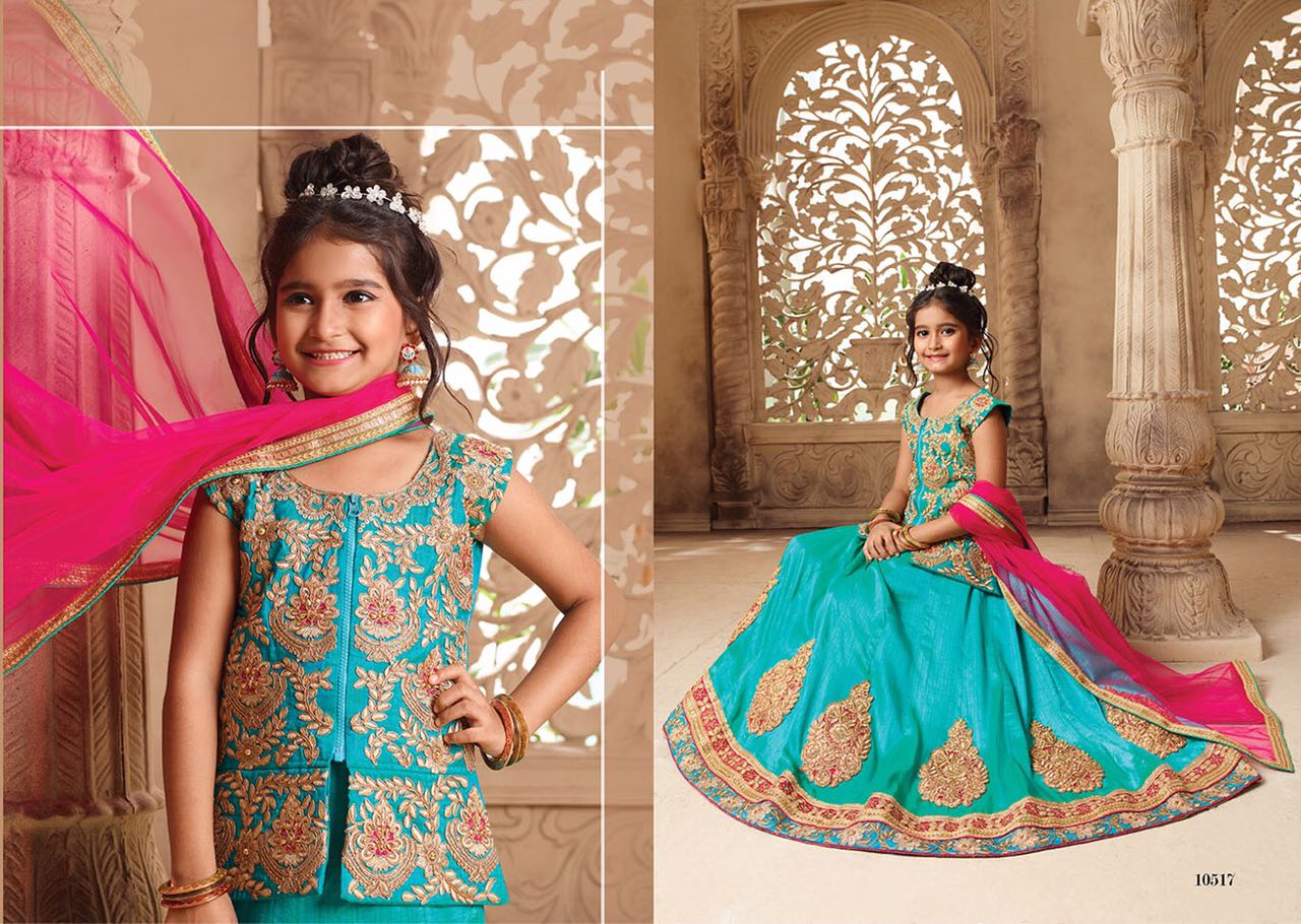 Fusion By Riddhoo Fashion 10511 To 10522 Series Beautiful Colorful Fancy Party Wear & Occasional Wear Georgette Lehengas At Wholesale Price