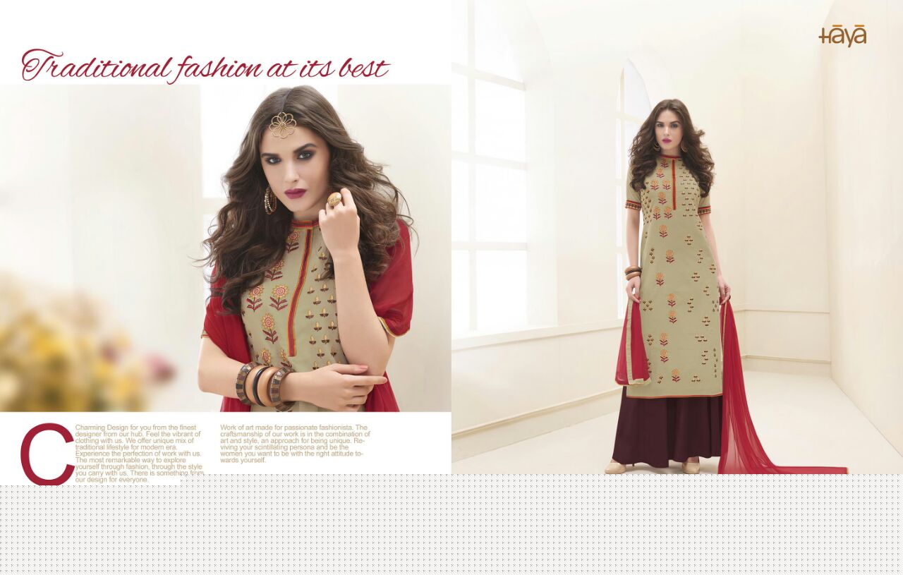 glam By Haya 5971 To 5982 Series Bollywood Beautiful Stylish Designer Floral Embroidered Party Wear Occasional Wear Pure Cotton Dresses At Wholesale Price