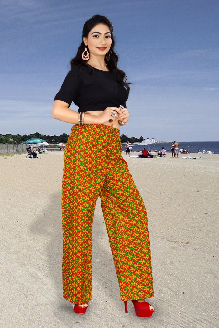 Glory Vol-1 By Peacock Trendz 01 To 12 Series Stylish Colorful Beautiful Fancy Casual Wear & Ethnic Wear Cotton Printed Palazzos At Wholesale Price