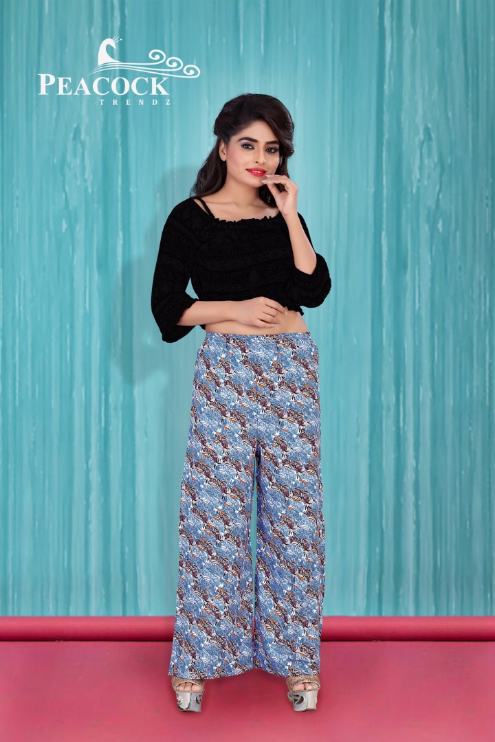 Glory Vol-2 By Peacock Trendz 01 To 15 Series Stylish Colorful Beautiful Fancy Casual Wear & Ethnic Wear Heavy Rayon Printed Palazzos At Wholesale Price