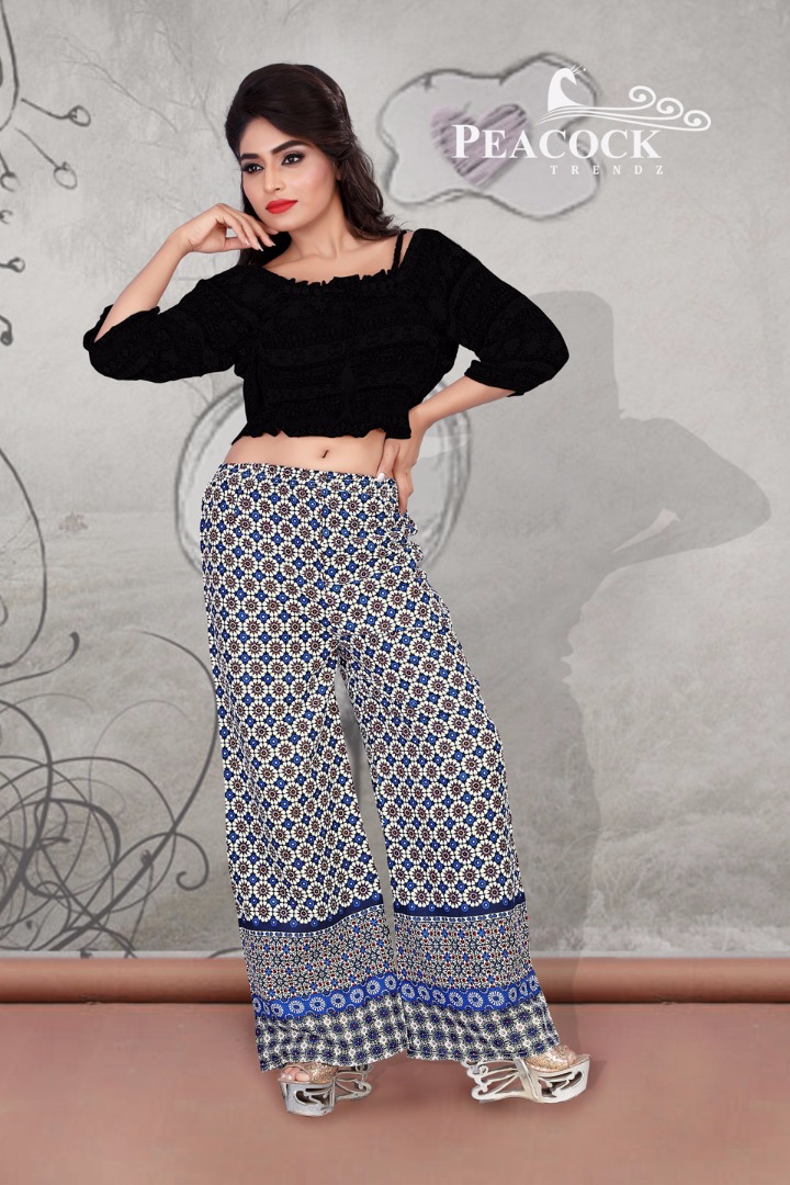 Glory Vol-2 By Peacock Trendz 01 To 15 Series Stylish Colorful Beautiful Fancy Casual Wear & Ethnic Wear Heavy Rayon Printed Palazzos At Wholesale Price