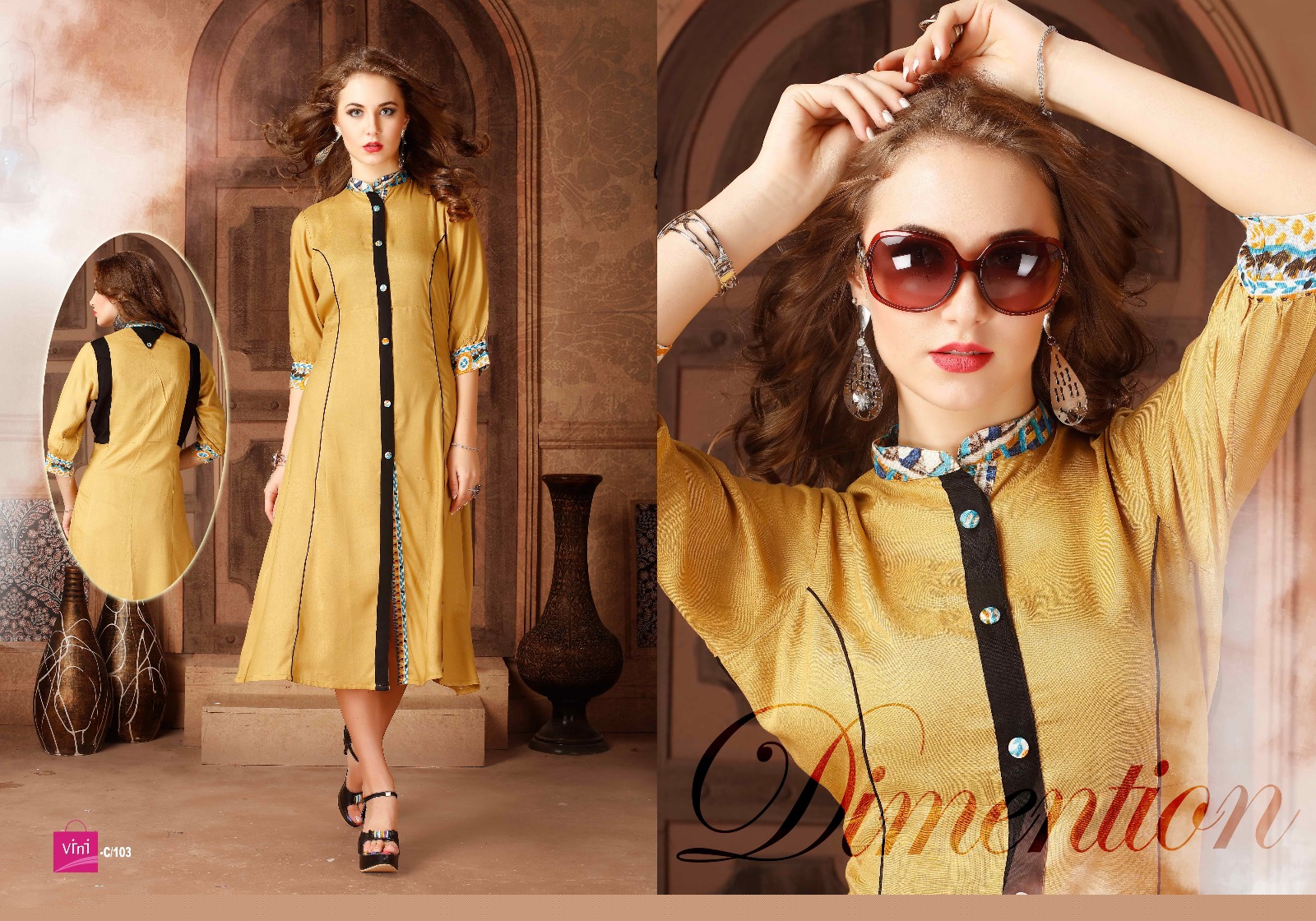 Grace By Vini 101 To 110 Series Western Beautiful Colourful Stylish Designer Printed Casual Wear Party Wear Rayon Kurtis At Wholesale Price