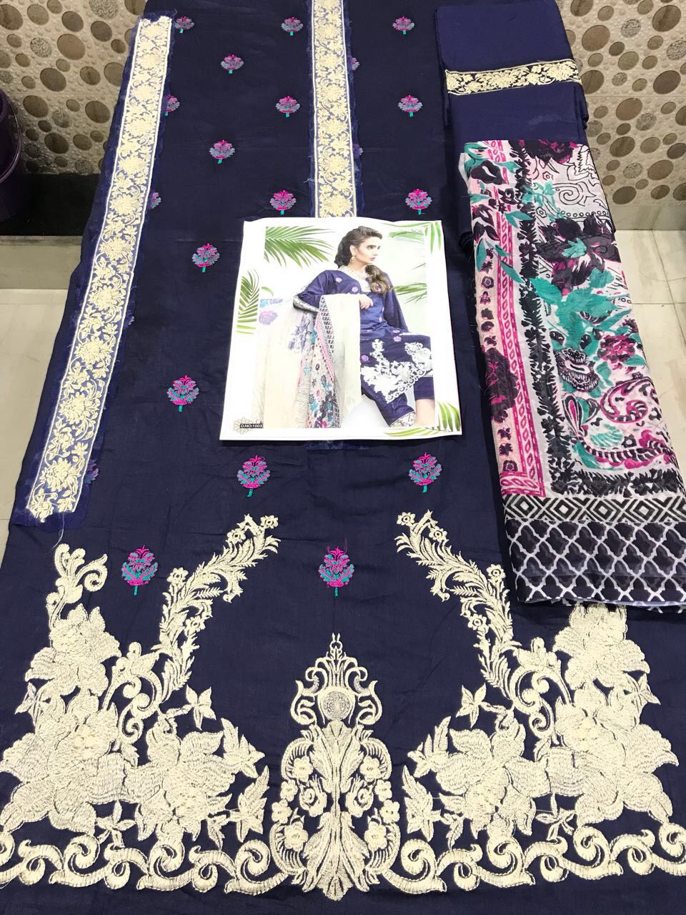 Haya Emaan Nx By Fashid Wholesale Beautiful Pakistani Suits Fully Embroidered Work Colorful Party Wear & Ethnic Wear Pure Cotton Dresses At Wholesale Price