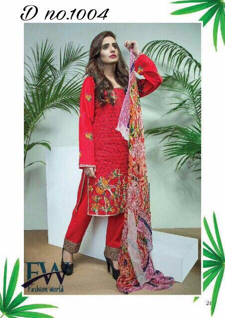 Haya Emaan Nx By Fashid Wholesale Beautiful Pakistani Suits Fully Embroidered Work Colorful Party Wear & Ethnic Wear Pure Cotton Dresses At Wholesale Price