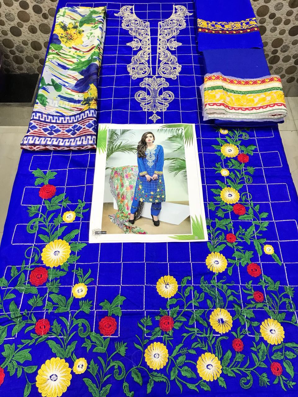 Haya Emaan Nx By Fashid Wholesale Beautiful Pakistani Suits Fully Embroidered Work Colorful Party Wear & Ethnic Wear Pure Cotton Dresses At Wholesale Price