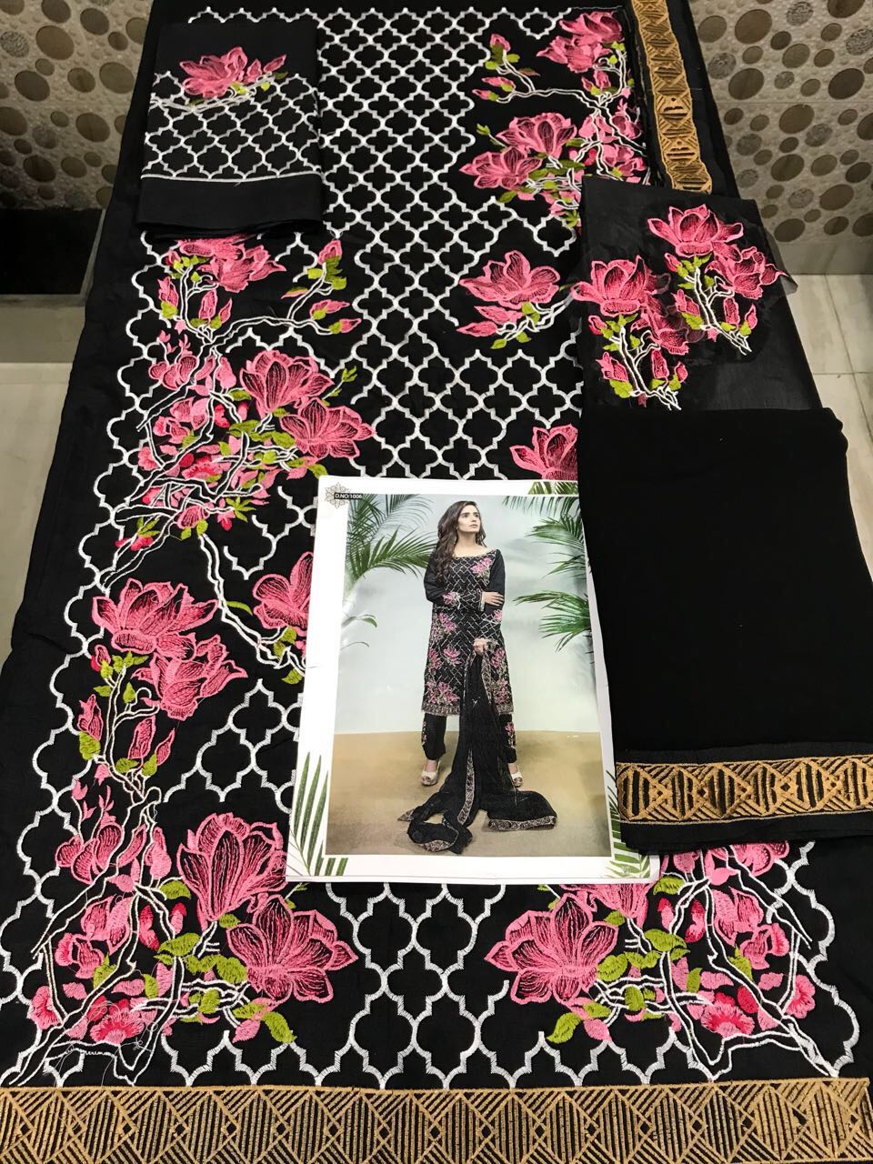 Haya Emaan Nx By Fashid Wholesale Beautiful Pakistani Suits Fully Embroidered Work Colorful Party Wear & Ethnic Wear Pure Cotton Dresses At Wholesale Price