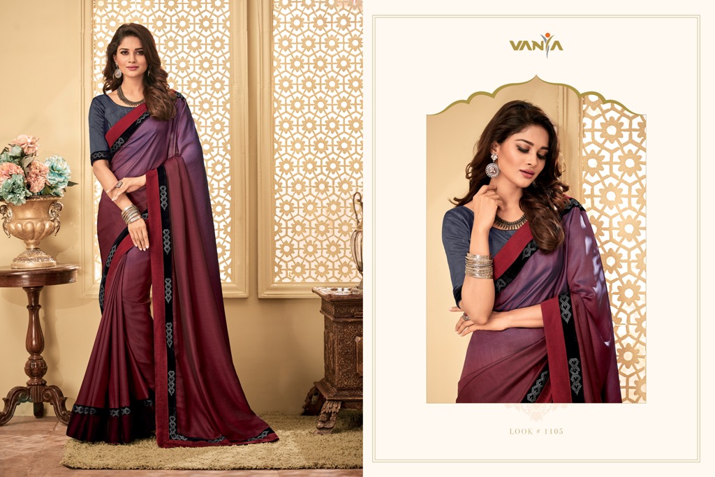 High Resolution By Vanya 1101 To 1118 Series Designer Stylish Beautiful Fancy Colorful Party Wear & Occasional Wear Silk Sarees At Wholesale Price