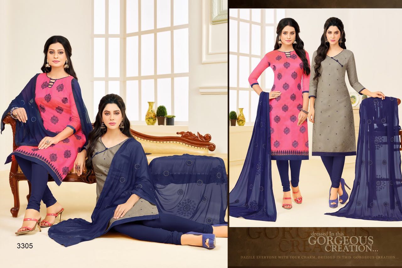 Hum Tum Vol-5 By Rr Fashion 3301 To 3312 Series Indian Beautiful Colorful Two Tops Concept Fancy Party Wear & Occasional Wear Cotton Jacquard & Chanderi Work Dresses At Wholesale Price