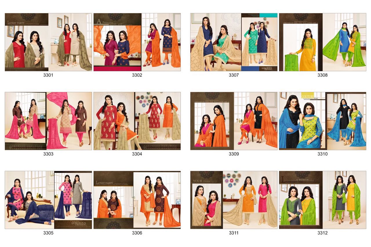 Hum Tum Vol-5 By Rr Fashion 3301 To 3312 Series Indian Beautiful Colorful Two Tops Concept Fancy Party Wear & Occasional Wear Cotton Jacquard & Chanderi Work Dresses At Wholesale Price