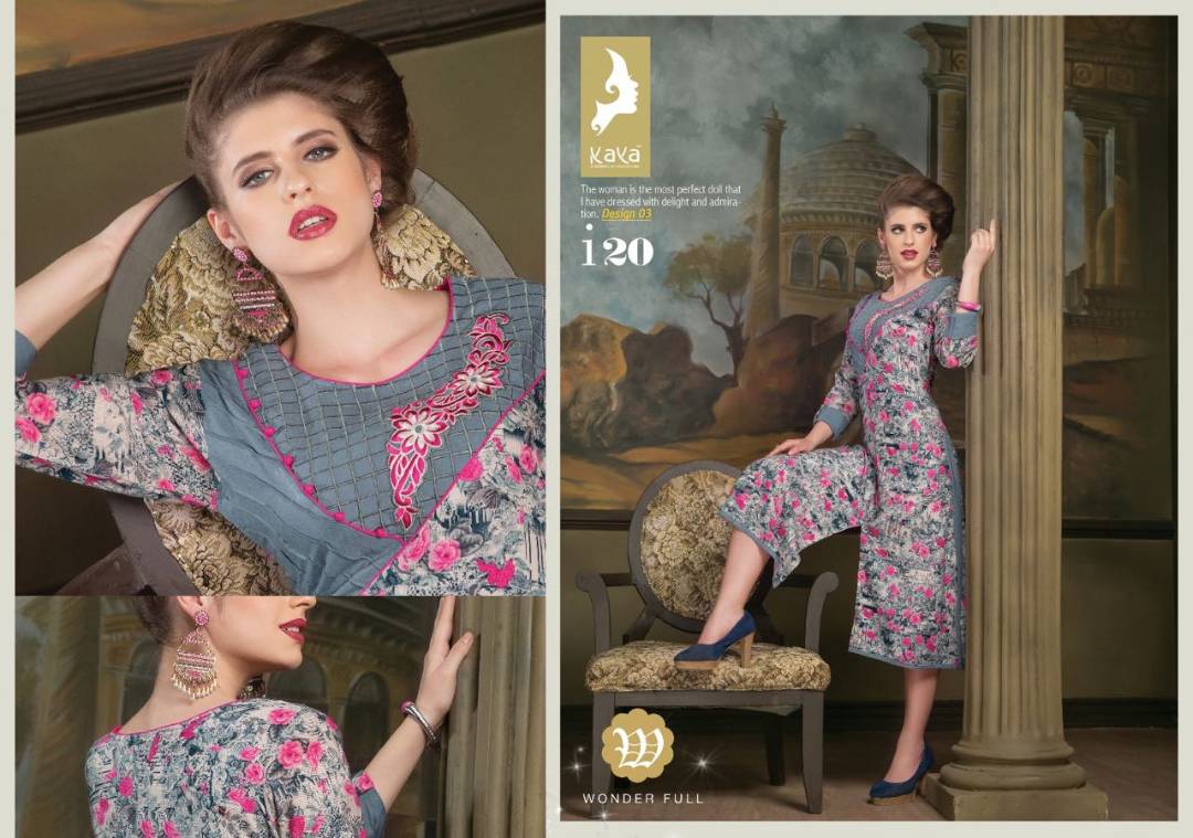 I20 01 To 12 Series By Kaya Beautiful Colorful Stylish Fancy Party Wear Occasional Wear Casual Wear Printed Kurti At Wholesale Price