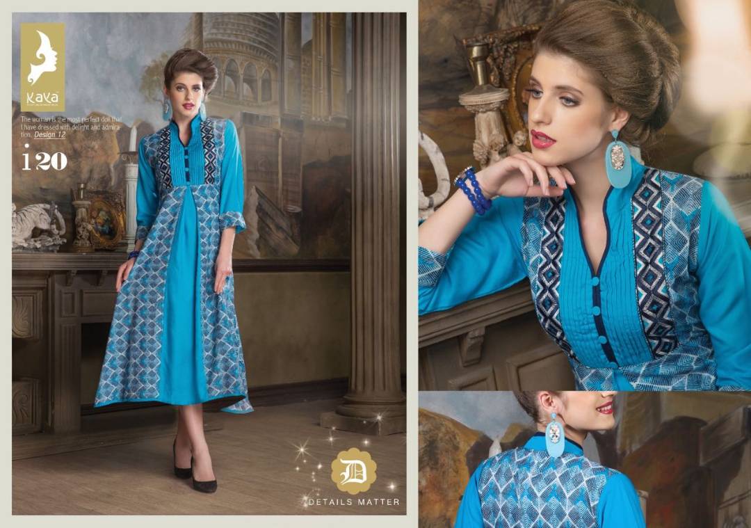 I20 01 To 12 Series By Kaya Beautiful Colorful Stylish Fancy Party Wear Occasional Wear Casual Wear Printed Kurti At Wholesale Price