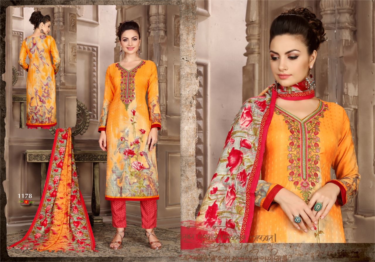Ibadat Vol-1 By Mag 1172 To 1181 Series Beautiful Stylish Colorful Fancy Casual Wear & Occasional Wear Pure Pashmina Jacquard Printed & Embroidered Dresses At Wholesale Price