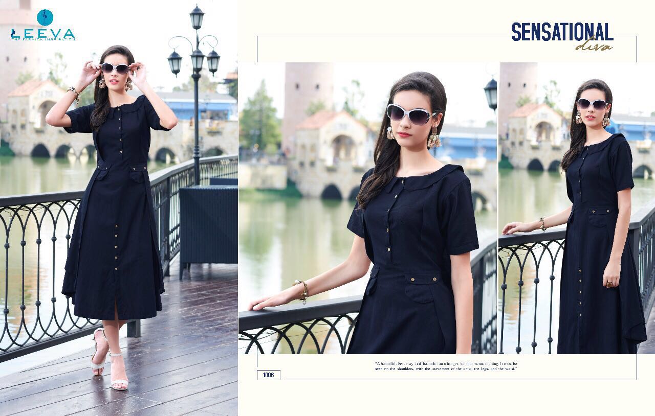 Impress+ By Leeva 1001 To 1006 Series Designer Stylish Colorful Fancy Beautiful Casual Wear & Ethnic Wear Flex Cotton & Rayon Kurtis At Wholesale Price