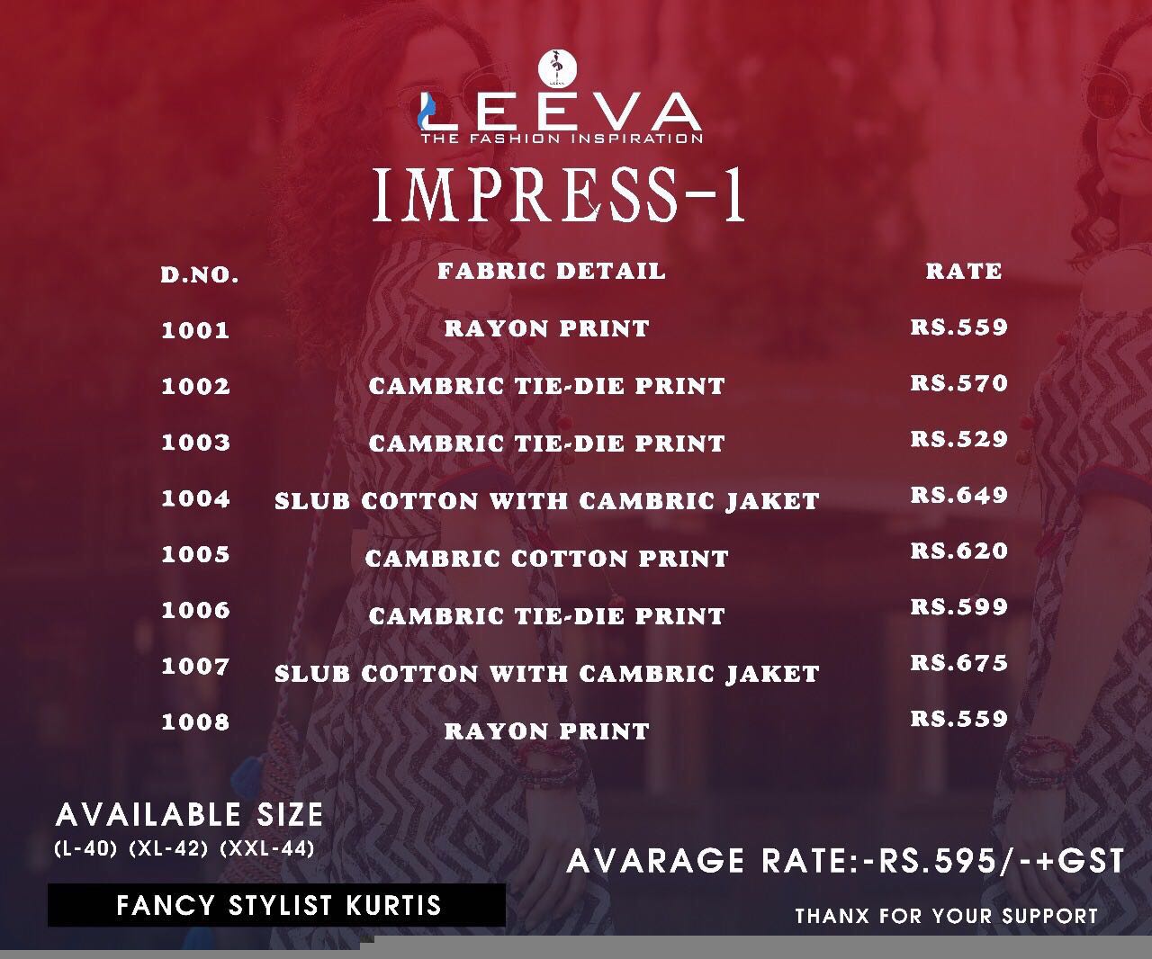 Impress Vol-1 By Leeva 1001 To 1008 Series Beautiful Stylish Colorful Fancy Casual Wear & Party Wear Rayon/ Cotton Printed Kurtis At Wholesale Price