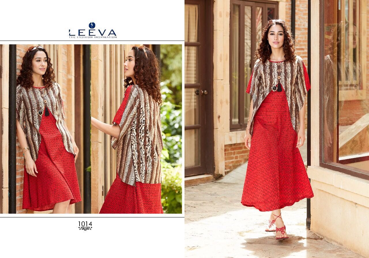 Impress Vol-2 By Leeva 1009 To 1017 Series Beautiful Stylish Colorful Fancy Casual Wear & Party Wear Rayon/ Cotton Printed Kurtis At Wholesale Price