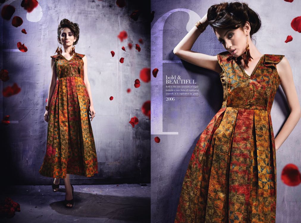 Incline By Indicut 2001 To 2010 Series Beautiful Colorful Stylish Fancy Party Wear & Ethnic Wear Rayon/ Cotton/ Silk Printed Kurtis At Wholesale Price