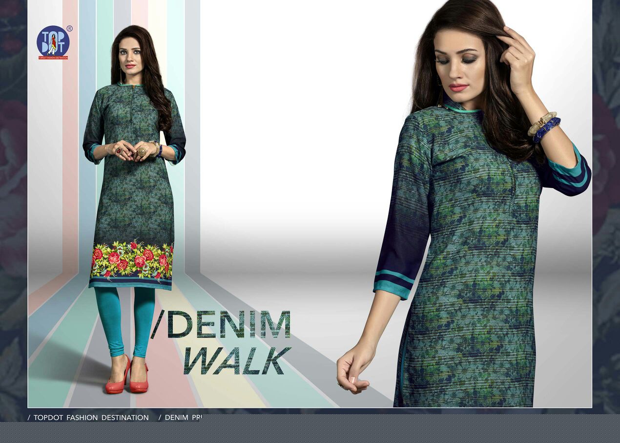 Indigo Rush By Top Dot 111 To 118 Series Indian Designer Colorful Beautiful Casual Wear And Ready To Wear Superior Georgette Printed Kurtis At Wholesale Price