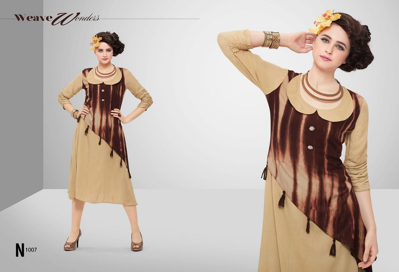 Juliet By Sweet Fashion 1001 To 1009 Series Western Beautiful Stylish Designer Printed Casual Wear Party Wear Rayon Kurtis At Wholesale Price