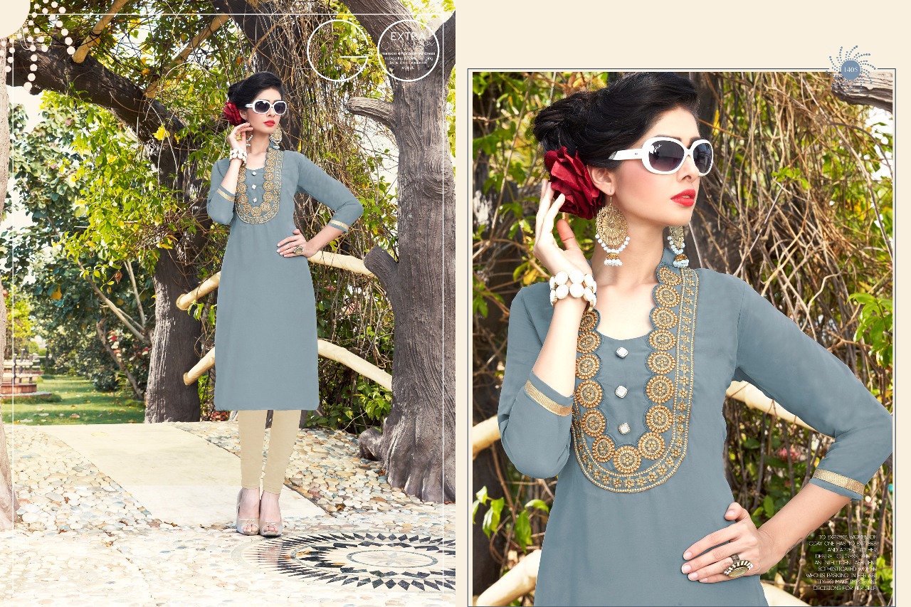 Mahira Vol-2 By Veera Tex 1401 To 1410 Series Indian Designer Stylish Embroidered Fancy Casual Wear & Occasional Wear Georgette & Santoon Inner Kurtis At Wholesale Price