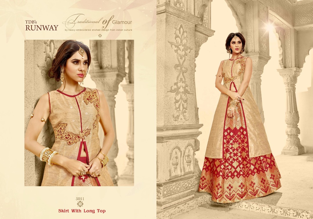 Mehjbin Vol-5 By Swarn Pankh 5008 To 5013 Series Indian Designer Beautiful Colorful Occasional Wear Pure Banarasi Jacquard Embroidered Kurtis At Wholesale Price