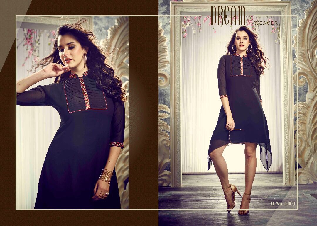 Mihira Vol-b By Ishu Trendz 1001 To 1008 Series Fancy Beautiful Stylish Colorful Casual Wear & Ethnic Wear Georgette Embroidered Kurtis At Wholesale Price