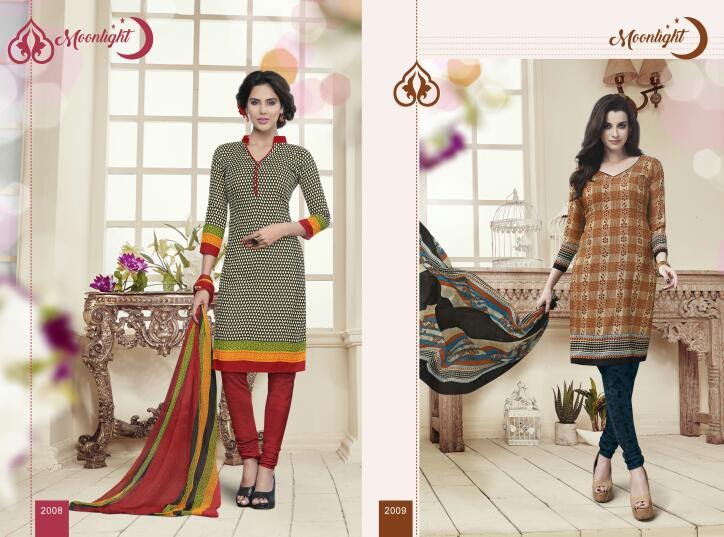 Moonlight 2001 To 2016 Series By Anmol Tex Beautiful Colorful Stylish Pretty Party Wear Occasional Wear Casual Wear Printed Dresses At Wholesale Price