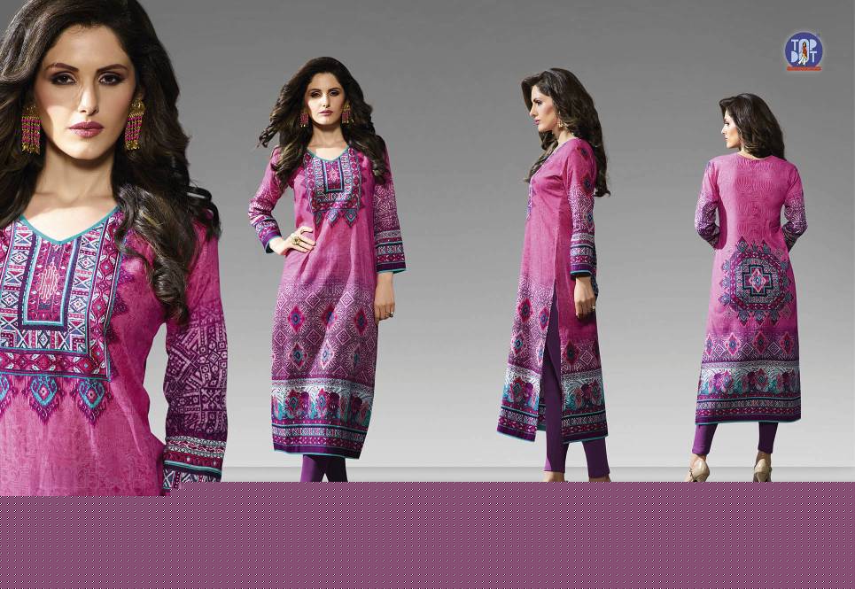 Motif-2 131 To 146 Series By Top-dot Beautiful Colorful Stylish Fancy Pretty Party Wear Casual Wear Occasional Wear Printed Kurti At Wholesale Price